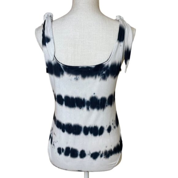 KIT + SKY Tie-Dyed Bodysuit in Black/White - Size XL - Picture 2 of 7